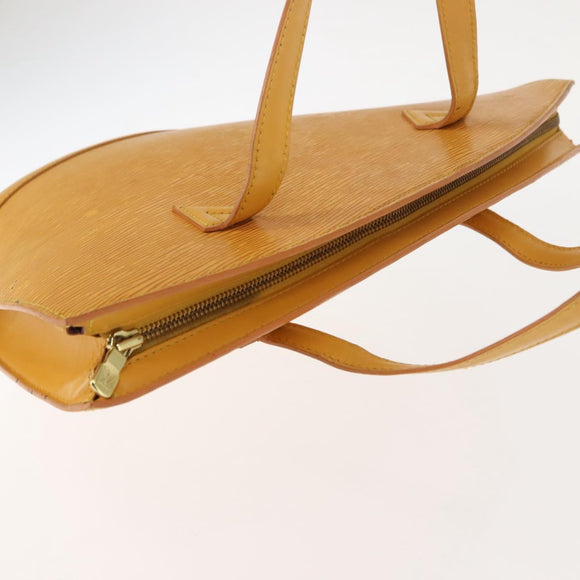 LOUIS VUITTON Epi Saint Jacques Hand Bag Yellow M52279 LV Auth 146502