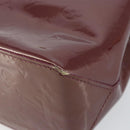 LOUIS VUITTON Monogram Vernis Reade PM Hand Bag Purple Viole M93578 Auth 146503-9