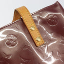 LOUIS VUITTON Monogram Vernis Reade PM Hand Bag Purple Viole M93578 Auth 146503-10