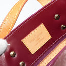 LOUIS VUITTON Monogram Vernis Reade PM Hand Bag Purple Viole M93578 Auth 146503-17