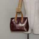 LOUIS VUITTON Monogram Vernis Reade PM Hand Bag Purple Viole M93578 Auth 146503-21