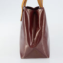 LOUIS VUITTON Monogram Vernis Reade PM Hand Bag Purple Viole M93578 Auth 146503-3