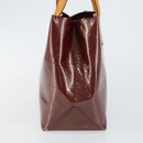LOUIS VUITTON Monogram Vernis Reade PM Hand Bag Purple Viole M93578 Auth 146503-4