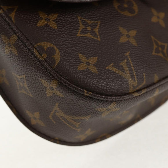 LOUIS VUITTON Monogram Saint Cloud GM Shoulder Bag M51242 LV Auth 146508A