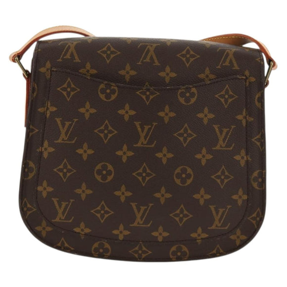 LOUIS VUITTON Monogram Saint Cloud GM Shoulder Bag M51242 LV Auth 146508A