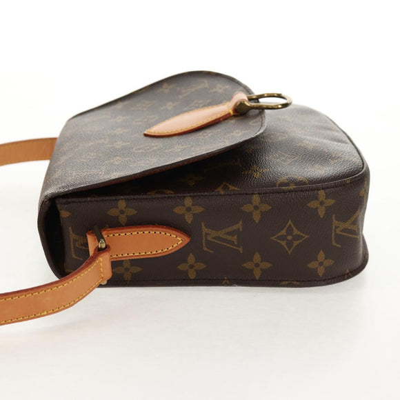 LOUIS VUITTON Monogram Saint Cloud GM Shoulder Bag M51242 LV Auth 146508A