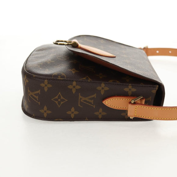 LOUIS VUITTON Monogram Saint Cloud GM Shoulder Bag M51242 LV Auth 146508A
