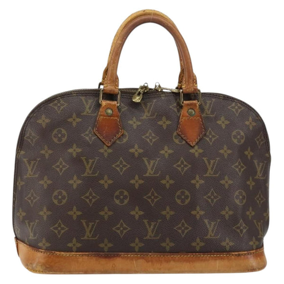 LOUIS VUITTON Monogram Alma Hand Bag M51130 LV Auth 146509