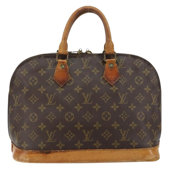 LOUIS VUITTON Monogram Alma Hand Bag M51130 LV Auth 146509