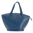 LOUIS VUITTON Epi Saint Jacques Shoulder Bag Blue M52275 LV Auth 146514-1