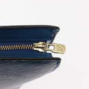 LOUIS VUITTON Epi Saint Jacques Shoulder Bag Blue M52275 LV Auth 146514-10