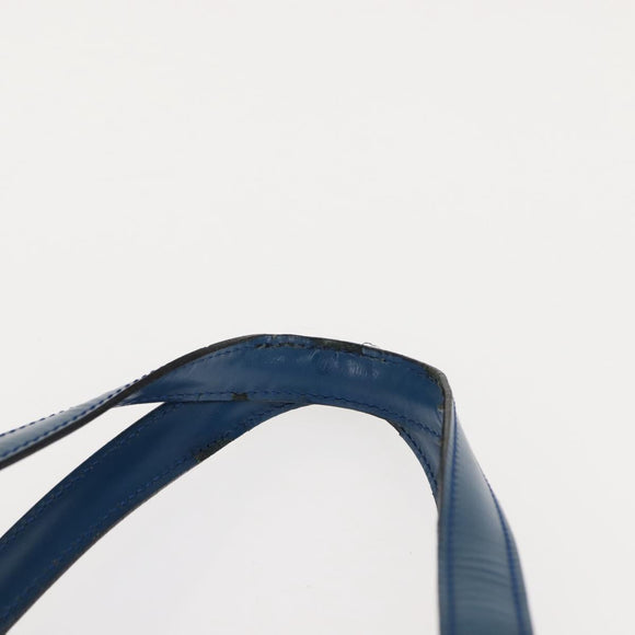 LOUIS VUITTON Epi Saint Jacques Shoulder Bag Blue M52275 LV Auth 146514