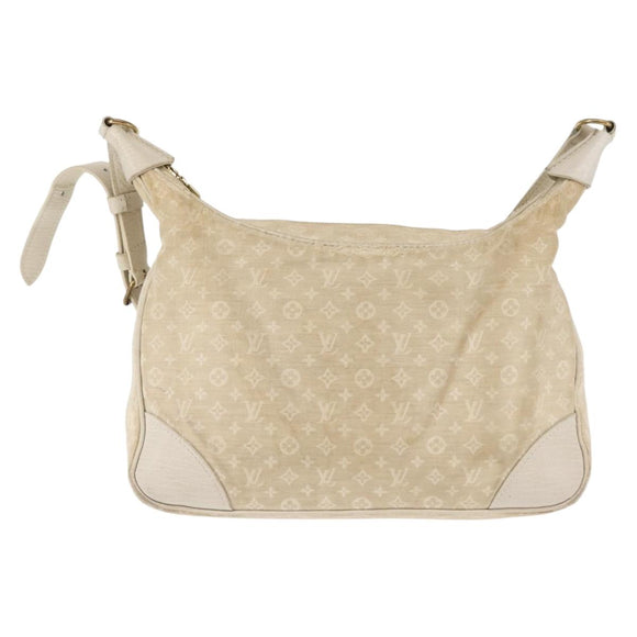 LOUIS VUITTON Monogram Mini Lin Boulogne 30 Bag Dunne M95317 Auth 146517