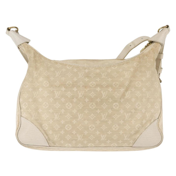 LOUIS VUITTON Monogram Mini Lin Boulogne 30 Bag Dunne M95317 Auth 146517