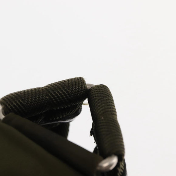 PRADA Backpack Nylon Khaki Auth 146518