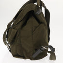 PRADA Backpack Nylon Khaki Auth 146518-3