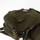 PRADA Backpack Nylon Khaki Auth 146518-6