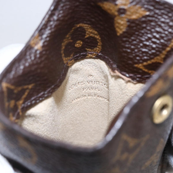 LOUIS VUITTON Monogram Etui Lunette MM Glasses Case M66544 LV Auth 146520