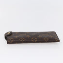 LOUIS VUITTON Monogram Etui Lunette MM Glasses Case M66544 LV Auth 146520-5