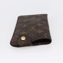 LOUIS VUITTON Monogram Etui Lunette MM Glasses Case M66544 LV Auth 146520-6