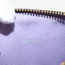 LOUIS VUITTON Multicolor Pochette Cles NM Coin Purse Black M60279 Auth 146522V-17