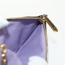 LOUIS VUITTON Multicolor Pochette Cles NM Coin Purse Black M60279 Auth 146522V-18