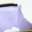 LOUIS VUITTON Multicolor Pochette Cles NM Coin Purse Black M60279 Auth 146522V-11