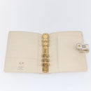 LOUIS VUITTON Damier Azur Agenda MM Day Planner Cover R20707 LV Auth 146523-9