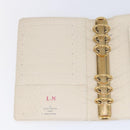 LOUIS VUITTON Damier Azur Agenda MM Day Planner Cover R20707 LV Auth 146523-18
