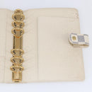 LOUIS VUITTON Damier Azur Agenda MM Day Planner Cover R20707 LV Auth 146523-19