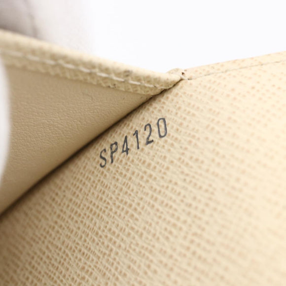 LOUIS VUITTON Damier Azur Agenda MM Day Planner Cover R20707 LV Auth 146523