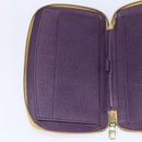 LOUIS VUITTON Epi Agenda Geot Travel Case Yellow M63879 LV Auth 146524-18