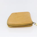 LOUIS VUITTON Epi Agenda Geot Travel Case Yellow M63879 LV Auth 146524-5