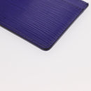 LOUIS VUITTON Epi Porte Cartes Simple Card Case Purple Fig M6032G LV Auth 146525-15