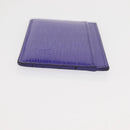 LOUIS VUITTON Epi Porte Cartes Simple Card Case Purple Fig M6032G LV Auth 146525-3