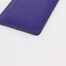 LOUIS VUITTON Epi Porte Cartes Simple Card Case Purple Fig M6032G LV Auth 146525-7