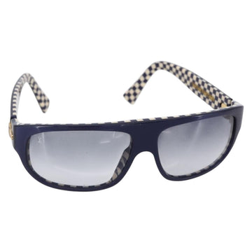 LOUIS VUITTON Damier Sunglasses plastic Navy Z0014E LV Auth 146529