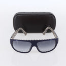 LOUIS VUITTON Damier Sunglasses plastic Navy Z0014E LV Auth 146529-11