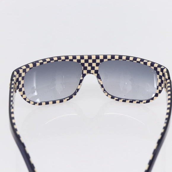 LOUIS VUITTON Damier Sunglasses plastic Navy Z0014E LV Auth 146529