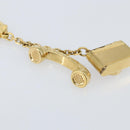 LOUIS VUITTON Porte Cles Hollywood Charm Gold M65382 LV Auth 146530-10