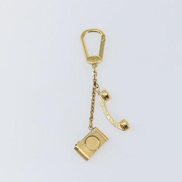 LOUIS VUITTON Porte Cles Hollywood Charm Gold M65382 LV Auth 146530 - 0