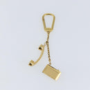 LOUIS VUITTON Porte Cles Hollywood Charm Gold M65382 LV Auth 146530-6