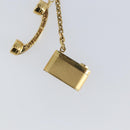 LOUIS VUITTON Porte Cles Hollywood Charm Gold M65382 LV Auth 146530-9