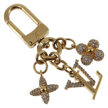 LOUIS VUITTON Micro Charm LV Iconic Key Holder metal Gold M01566 LV Auth 146531