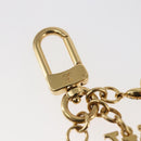 LOUIS VUITTON Micro Charm LV Iconic Key Holder metal Gold M01566 LV Auth 146531-10