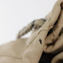 CHANEL Wild Stitch Chain Shoulder Bag Leather Ivory Silver CC Auth 146532-9