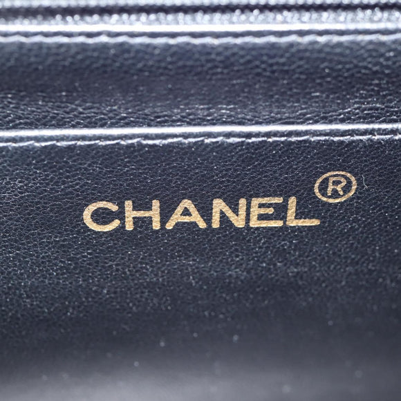 CHANEL Matelasse 25 Chain Shoulder Bag Nylon Purple Gold CC Auth 146533SM