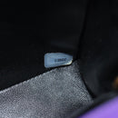 CHANEL Matelasse 25 Chain Shoulder Bag Nylon Purple Gold CC Auth 146533SM-29