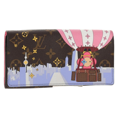 LOUIS VUITTON Monogram Vivienne Portefeuille Sarah Wallet M68491 LV Auth 146538A