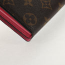 LOUIS VUITTON Monogram Vivienne Portefeuille Sarah Wallet M68491 LV Auth 146538AM-15